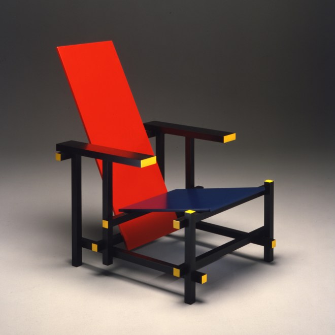 Cassina, Red and Blue Gerrit Thomas Rietveld