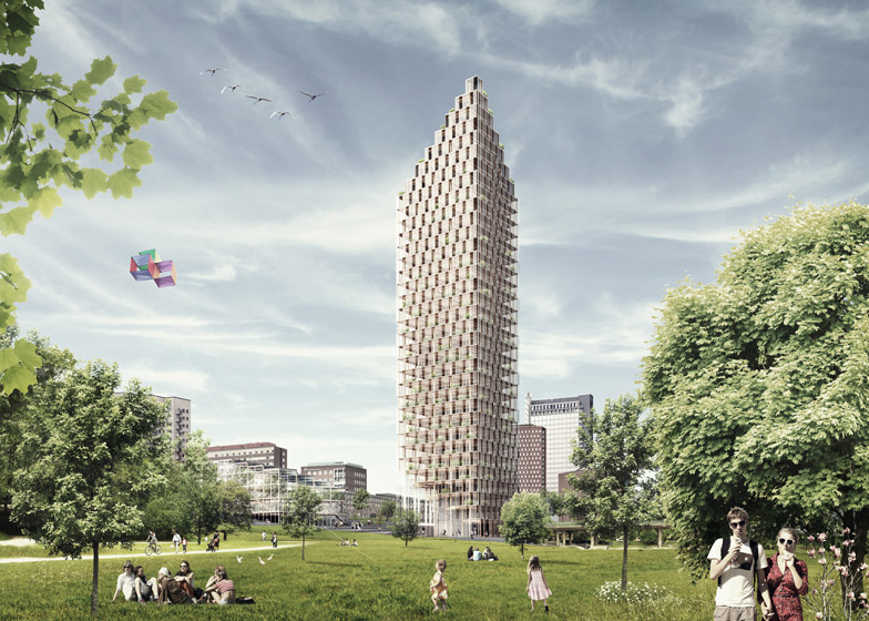 C.F. MØLLER | Wooden&nbsp;skyscraper